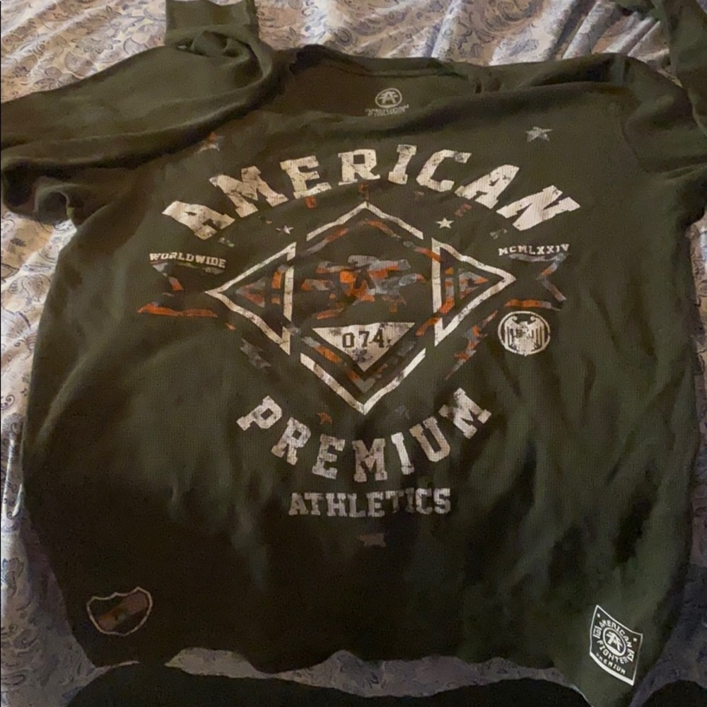 American fighter long sleeve